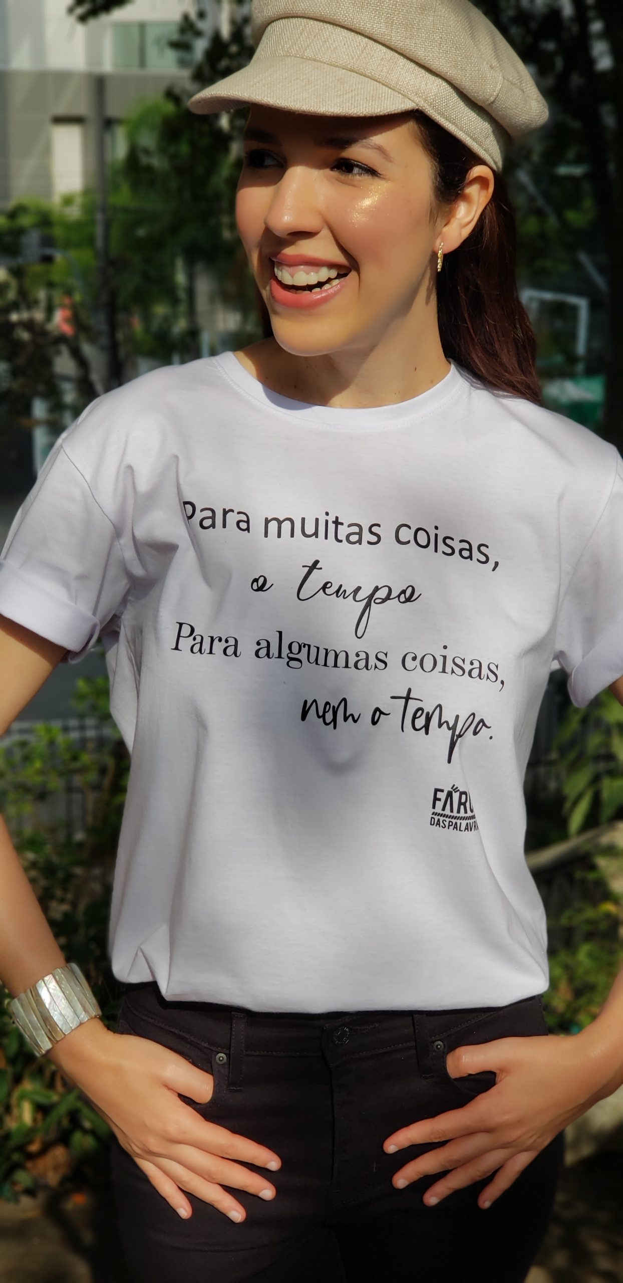 Leia mais sobre o artigo Camiseta Frases (Branca)